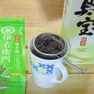 ほっこり　米焼酎の緑茶割り